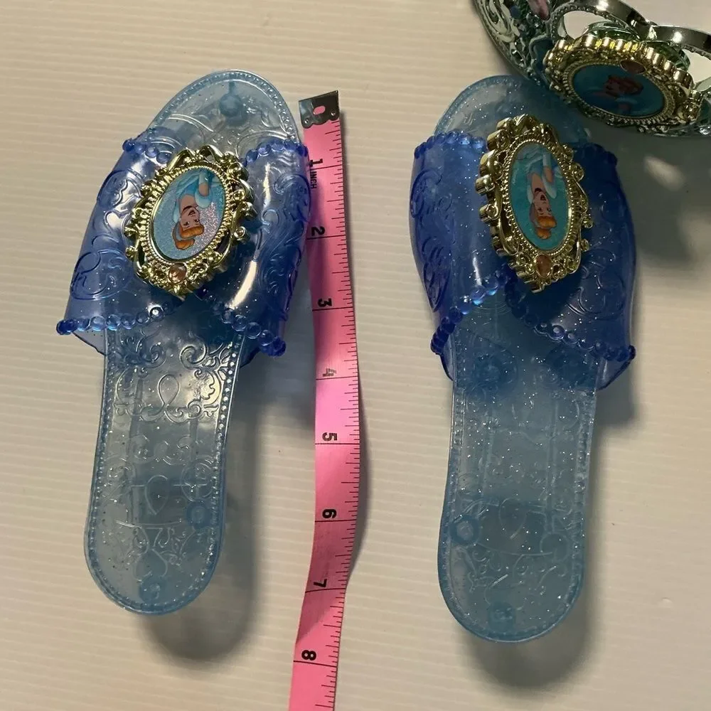 Disney’s Cinderella little girl shoes and tiara